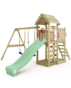 Parco giochi Wickey MultiFlyer con tetto in legno  812092_k