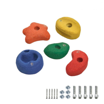 5 Appigli colorati per arrampicata 90 mm  620709